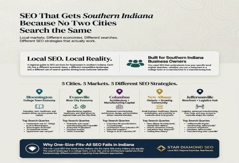 SEO Company Southern Indiana: Bloomington, Evansville, Columbus